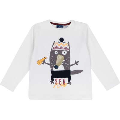 Chicco T-shirt met lange mouwen - 122 - wit Chicco T-shirt met lange mouwen - 122 - wit