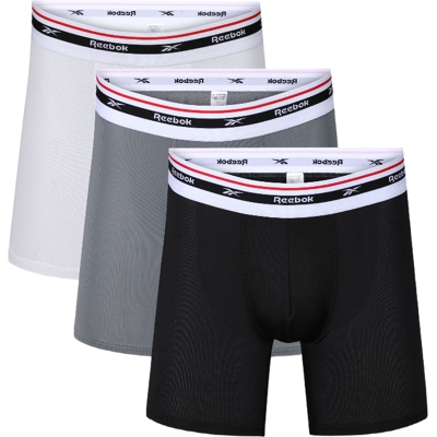 Reebok trainingbroekjes MED Finlo - zwart/wit/grijs - S Reebok trainingbroekjes MED Finlo - zwart/wit/grijs - S