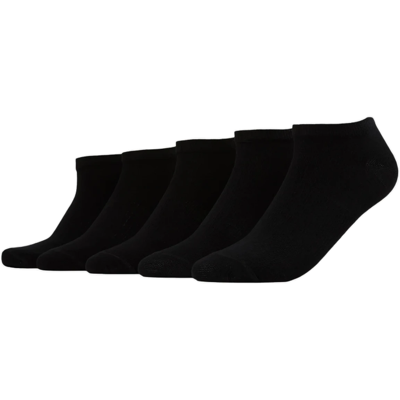 Urban Classics No-Show sokken 5-pack zwart 43-46 Urban Classics No-Show sokken 5-pack zwart 43-46