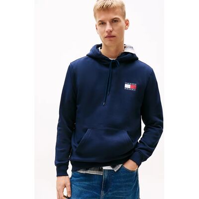 Tommy Hilfiger Tommy Jeans REG ESSENTIAL FLAG HOOD EXT heren Dark Night Navy XXXL Tommy Hilfiger Tommy Jeans REG ESSENTIAL FLAG HOOD EXT heren Dark Night Navy XXXL