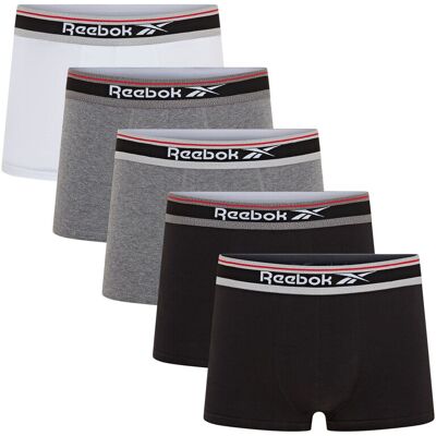 Reebok Jay-Blacks joggingbroekjes - wit/antraciet - maat M Reebok Jay-Blacks joggingbroekjes - wit/antraciet - maat M