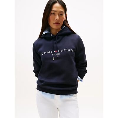 Tommy Hilfiger Heritage dames hoodie met lange mouwen Desert Sky XXXL Tommy Hilfiger Heritage dames hoodie met lange mouwen Desert Sky XXXL