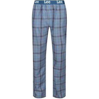 LEE geweven broek - pecos-blauw - geruit - M LEE geweven broek - pecos-blauw - geruit - M