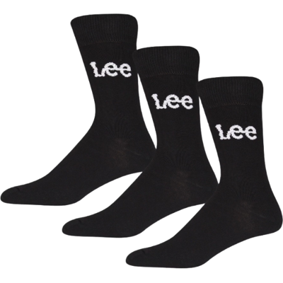LEE Billie sokken - zwart - maat 40–42 LEE Billie sokken - zwart - maat 40–42