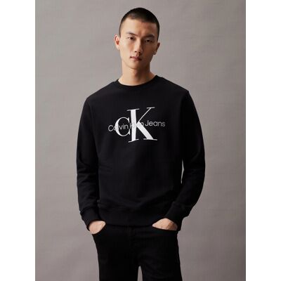 Calvin Klein monogram sweatshirt - zwart M Calvin Klein monogram sweatshirt - zwart M