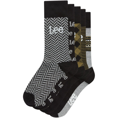 Lee cadeaubox ZYLAR sokken - zwart/grijs - 43-46 Lee cadeaubox ZYLAR sokken - zwart/grijs - 43-46