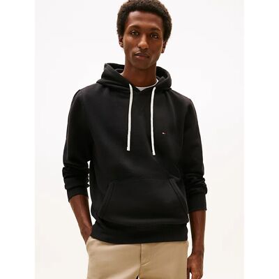 Tommy Hilfiger Essential fleece hoodie heren XS zwart Tommy Hilfiger Essential fleece hoodie heren XS zwart