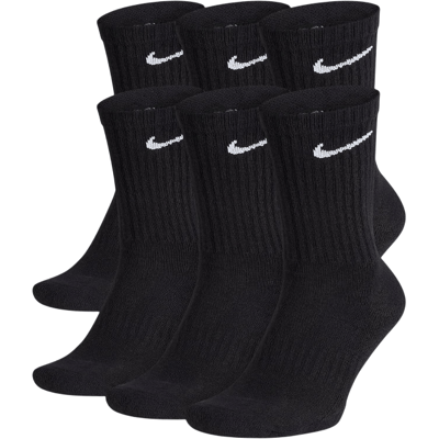 3-pack Nike Everyday Cushion Crew Training Socks Zwart-wit Swoosh Maat M 3-pack Nike Everyday Cushion Crew Training Socks Zwart-wit Swoosh Maat M