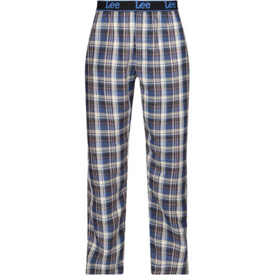 LEE PANT Yukon geweven broek - antraciet/blauw geruit, maat L LEE PANT Yukon geweven broek - antraciet/blauw geruit, maat L