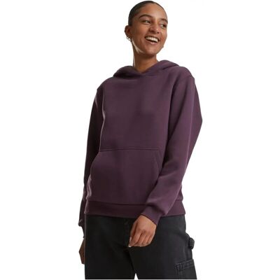 Urban Classics Dames pluizige sweat- en fleeceduster - Plumpurple - L Urban Classics Dames pluizige sweat- en fleeceduster - Plumpurple - L