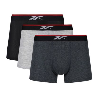 Reebok Med Glynn sportbroekjes - zwart/grijs gemêleerd / antraciet gemêleerd - S (Small) Reebok Med Glynn sportbroekjes - zwart/grijs gemêleerd / antraciet gemêleerd - S (Small)