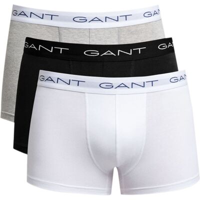 GANT Heren Underwear TRUNK 3P GANT GRIJS MELANGE L GANT Heren Underwear TRUNK 3P GANT GRIJS MELANGE L