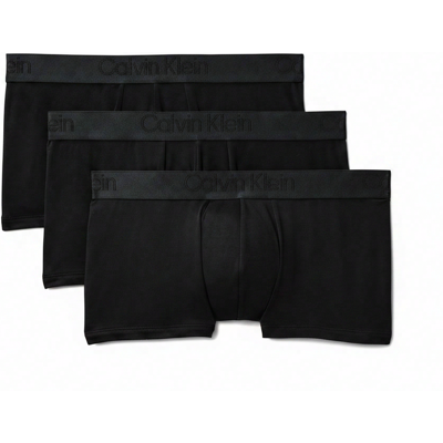Calvin Klein lage taille trunkbroekjes UB1 - 3 stuks - zwart - heren - XL Calvin Klein lage taille trunkbroekjes UB1 - 3 stuks - zwart - heren - XL