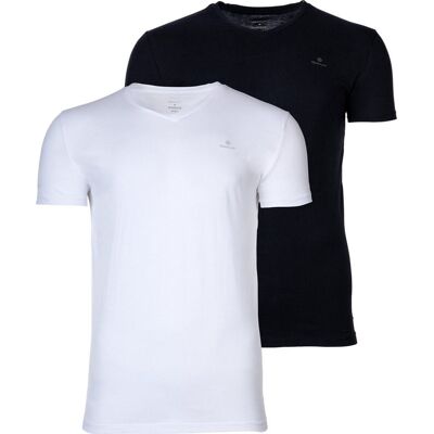 GANT Heren Ondergoed V-HALS T-SHIRT 2P GANT M GANT Heren Ondergoed V-HALS T-SHIRT 2P GANT M