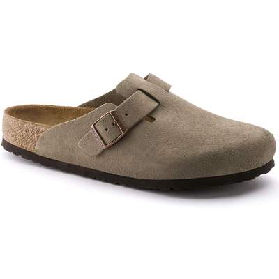 Birkenstock Boston Taupe Dames 42 Birkenstock Boston Taupe Dames 42