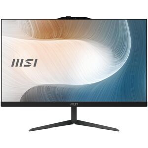 MSI Modern AM242 1M-1221EU alles-in-één pc/werkstation Intel Core 3 100U 60,5 cm (23,8 inch) 1920 x 1080 pixels 8 GB DDR5-SDRAM 256 GB SSD Windows 11 Pro Wi-Fi 6E (802.11ax) zwart MSI Modern AM242 1M-1221EU alles-in-één pc/werkstation Intel Core 3 100U 60,5 cm (23,8 inch) 1920 x 1080 pixels 8 GB DDR5-SDRAM 256 GB SSD Windows 11 Pro Wi-Fi 6E (802.11ax) zwart