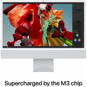 Apple iMac 24-inch M3 16GB 512GB - Zilver (2023) Apple iMac 24-inch M3 16GB 512GB - Zilver (2023)