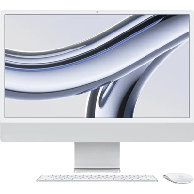 Apple iMac 24-inch M3 16GB 512GB - Zilver (2023) Apple iMac 24-inch M3 16GB 512GB - Zilver (2023)