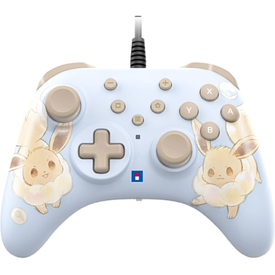 HORI Bedrade Controller Horipad Turbo voor Switch en Switch 2 - Pokemon Eevee Cottage Core Edition HORI Bedrade Controller Horipad Turbo voor Switch en Switch 2 - Pokemon Eevee Cottage Core Edition