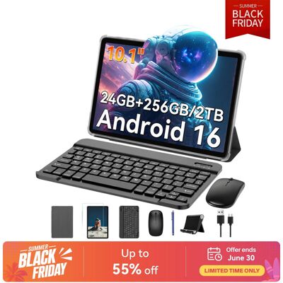 Tabwee T20 Tablet - 10,1-inch HD+ - 8GB RAM - 256GB - Android 15 Tabwee T20 Tablet - 10,1-inch HD+ - 8GB RAM - 256GB - Android 15