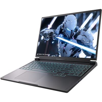 Thunderobot Radiant S16 5060 gaminglaptop, 16-inch QHD+ 240 Hz 2K-scherm, Core i7-13650HX, NVIDIA GeForce RTX 5060, 16 GB DDR5 RAM, 1 TB SSD, RGB-toetsenbord met achtergrondverlichting, Wi-Fi 6, zwart Thunderobot Radiant S16 5060 gaminglaptop, 16-inch QHD+ 240 Hz 2K-scherm, Core i7-13650HX, NVIDIA GeForce RTX 5060, 16 GB DDR5 RAM, 1 TB SSD, RGB-toetsenbord met achtergrondverlichting, Wi-Fi 6, zwart