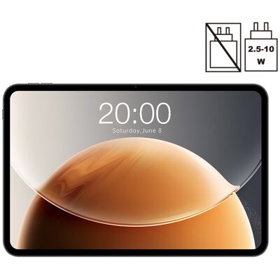 TECLAST T65 tablet: 13,4" 120 Hz, Android, 2,2 GHz achtkernprocessor, 26 GB RAM (6+20 GB virtueel) + 128 GB, dubbele sim 4G + wifi 5G, Widevine L1, 13 MP, bluetooth 5,0, gps. 2026. TECLAST T65 tablet: 13,4" 120 Hz, Android, 2,2 GHz achtkernprocessor, 26 GB RAM (6+20 GB virtueel) + 128 GB, dubbele sim 4G + wifi 5G, Widevine L1, 13 MP, bluetooth 5,0, gps. 2026.