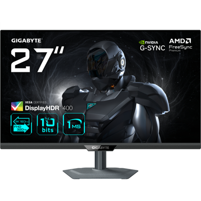GIGABYTE G27U 27" 4K 160Hz / FHD 320Hz Dual Mode IPS-gamingmonitor GIGABYTE G27U 27" 4K 160Hz / FHD 320Hz Dual Mode IPS-gamingmonitor