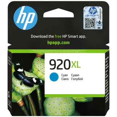 HP 920XL originele hoge capaciteit cyaan inktcartridge HP 920XL originele hoge capaciteit cyaan inktcartridge