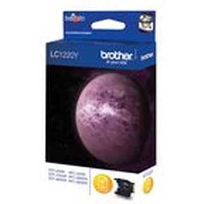 Brother LC1220Y inktcartridge 1 stuk origineel geel Brother LC1220Y inktcartridge 1 stuk origineel geel