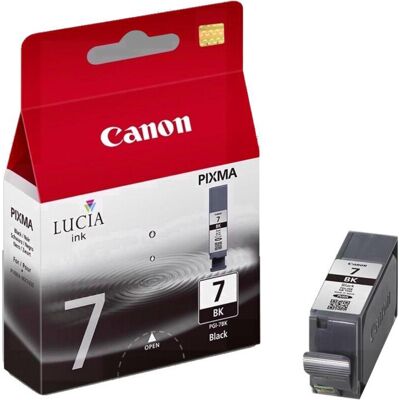 Canon PGI-7BK inktcartridge origineel zwart Canon PGI-7BK inktcartridge origineel zwart