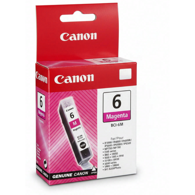 Canon BCI-6M 4707A002 inktcartridge, 1 stuk, magenta Canon BCI-6M 4707A002 inktcartridge, 1 stuk, magenta