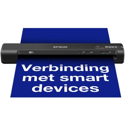 Epson WorkForce ES-60W draagbare scanner, 600 x 600 DPI, A4, zwart Epson WorkForce ES-60W draagbare scanner, 600 x 600 DPI, A4, zwart