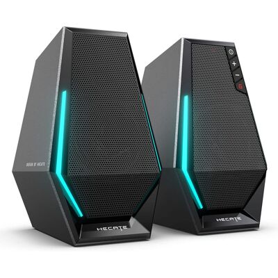 Edifier G1500 Computerluidsprekers, Hecate Gaming Speakers met RGB, Bluetooth 5.3, USB-ingang, 3.5mm AUX-ingang - zwart Edifier G1500 Computerluidsprekers, Hecate Gaming Speakers met RGB, Bluetooth 5.3, USB-ingang, 3.5mm AUX-ingang - zwart
