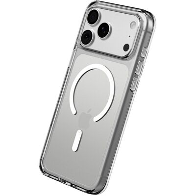 RHINOSHIELD beschermhoes voor iPhone 17 Pro Max, MagSafe-compatibel, schokbestendig met valbescherming van militaire kwaliteit, helder, anti-vergeling, transparant RHINOSHIELD beschermhoes voor iPhone 17 Pro Max, MagSafe-compatibel, schokbestendig met valbescherming van militaire kwaliteit, helder, anti-vergeling, transparant