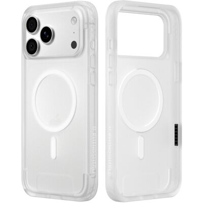 RHINOSHIELD MagSafe Telefoonhoesje, compatibel met iPhone 17 Pro Max & iPhone 18 Pro Max, SolidX, versterkte schokabsorberende bescherming, minimalistisch en slank design met bescherming van militaire kwaliteit, Mat transparant RHINOSHIELD MagSafe Telefoonhoesje, compatibel met iPhone 17 Pro Max & iPhone 18 Pro Max, SolidX, versterkte schokabsorberende bescherming, minimalistisch en slank design met bescherming van militaire kwaliteit, Mat transparant