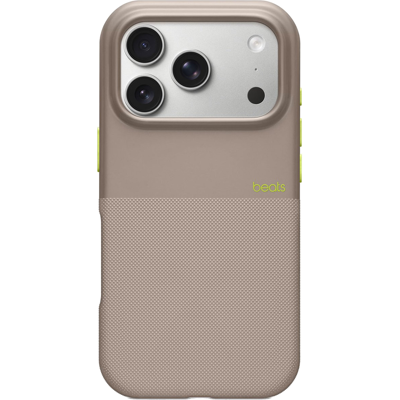 Beats Rugged Case voor iPhone 17 Pro Max, kunststof, grijs Beats Rugged Case voor iPhone 17 Pro Max, kunststof, grijs