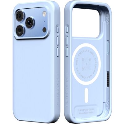 RHINOSHIELD MagSafe Telefoonhoesje, compatibel met iPhone 17 Pro & iPhone 18 Pro, SolidX, versterkte schokabsorberende bescherming, minimalistisch en slank design met bescherming van militaire kwaliteit, gletsjerblauw RHINOSHIELD MagSafe Telefoonhoesje, compatibel met iPhone 17 Pro & iPhone 18 Pro, SolidX, versterkte schokabsorberende bescherming, minimalistisch en slank design met bescherming van militaire kwaliteit, gletsjerblauw