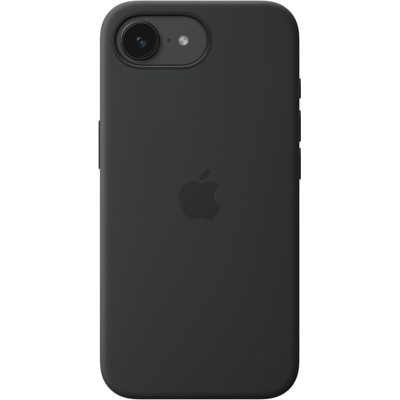 Apple iPhone 16e siliconen hoes zwart Apple iPhone 16e siliconen hoes zwart