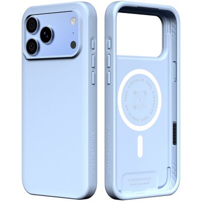 RHINOSHIELD MagSafe Telefoonhoesje, compatibel met iPhone 17 Pro Max & iPhone 18 Pro Max, SolidX, versterkte schokabsorberende bescherming, minimalistisch en slank design met bescherming van militaire kwaliteit, gletsjerblauw RHINOSHIELD MagSafe Telefoonhoesje, compatibel met iPhone 17 Pro Max & iPhone 18 Pro Max, SolidX, versterkte schokabsorberende bescherming, minimalistisch en slank design met bescherming van militaire kwaliteit, gletsjerblauw