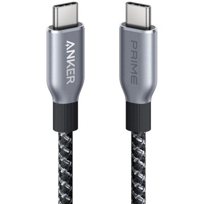 Anker Prime USB-C naar USB-C-kabel (90cm, 240W, gerecycled gevlochten) Anker Prime USB-C naar USB-C-kabel (90cm, 240W, gerecycled gevlochten)