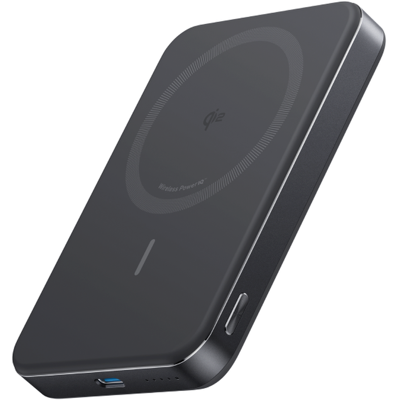 Anker Powerbank 10000mAh Draadloos Opladen Slank - Power Bank Anker Powerbank 10000mAh Draadloos Opladen Slank - Power Bank
