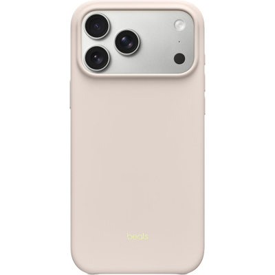 Beats iPhone 17 Pro Plastic Case, Beige Beats iPhone 17 Pro Plastic Case, Beige