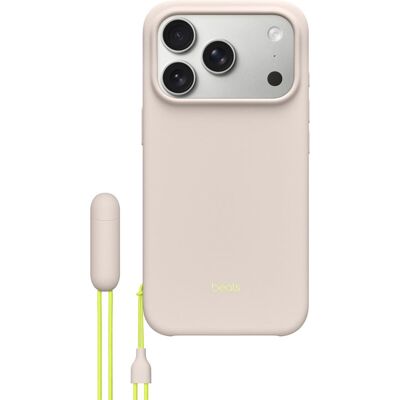 Beats Case met standaard voor iPhone 17 Pro Max, MagSafe en camerabediening - Steen Beats Case met standaard voor iPhone 17 Pro Max, MagSafe en camerabediening - Steen