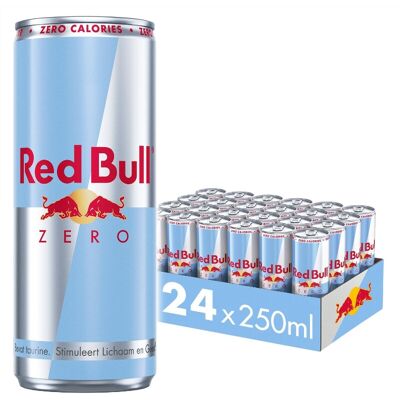 Red Bull - Zero - 250 ml - 24 blikjes Red Bull - Zero - 250 ml - 24 blikjes