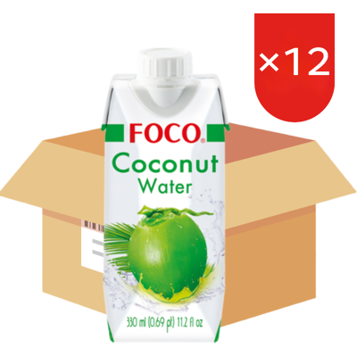 FOCO Kokoswater 12 x 330 ml FOCO Kokoswater 12 x 330 ml