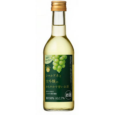 Nenohi Chardonnay + Daiginjo Sake (Sweet) 300ml Alc.7% Vol. Nenohi Chardonnay + Daiginjo Sake (Sweet) 300ml Alc.7% Vol.