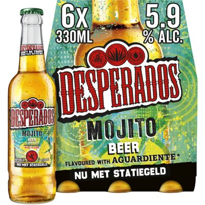 Desperados Mojito Fruity Cider - 6 x 330 ml Desperados Mojito Fruity Cider - 6 x 330 ml