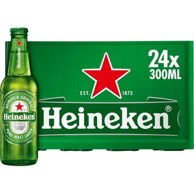 Heineken Pilsener - 24 x 300 ml Heineken Pilsener - 24 x 300 ml