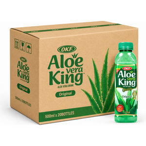 Okf - Aloe Vera King Drink 500ml - 20 Flessen - Drink Okf - Aloe Vera King Drink 500ml - 20 Flessen - Drink
