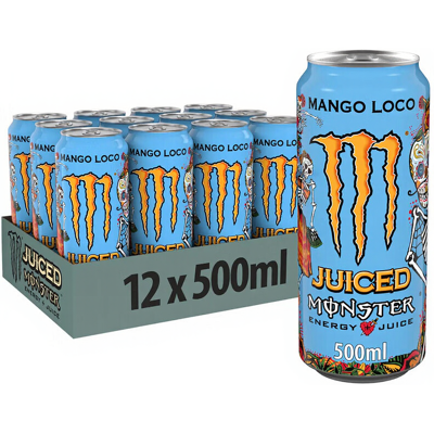 Monster Energy Juice Mango - 12 x 500 ml Monster Energy Juice Mango - 12 x 500 ml